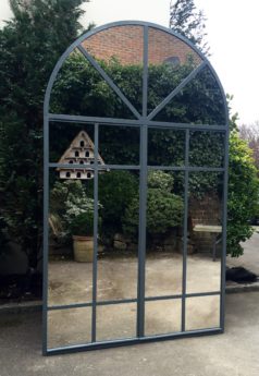 Arched Panelled Bespoke Mirror