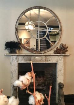 Precious Patina Antique Circular Mirrors