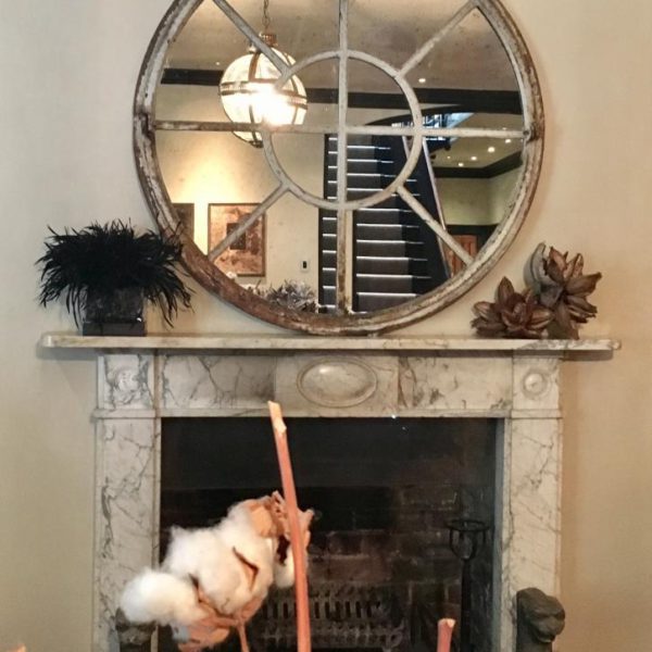 Precious Patina Antique Circular Mirrors