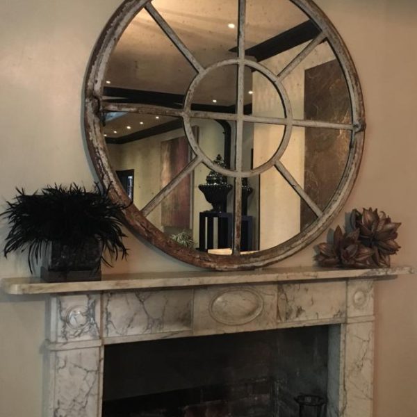 Precious Patina Antique Circular Mirrors