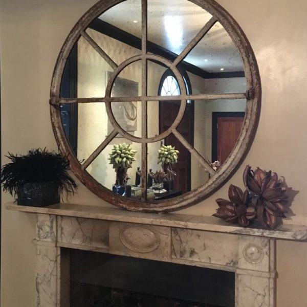 Precious Patina Antique Circular Mirrors