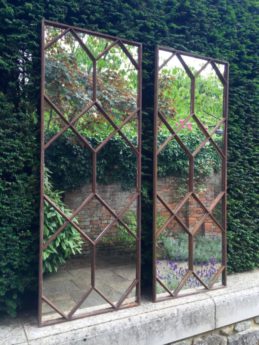 Reclaimed Rustic Decorative Panel Mirrors