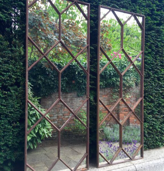 Reclaimed Rustic Decorative Panel Mirrors