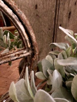 Set of Circular Rustic Charm Antique Mirrors