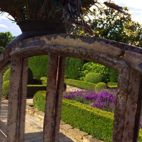 Slow Arch Garden Rustic Factory Window Mirror