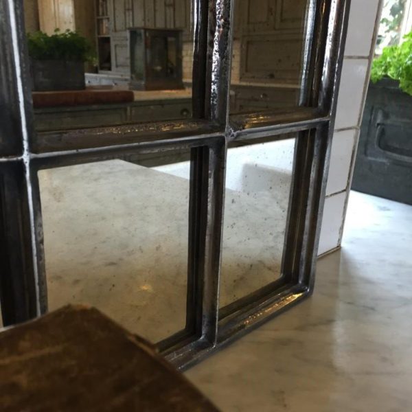 Antique Small Arch Reclaimed Mirror