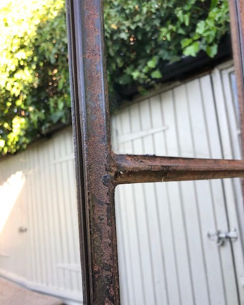 Tall Arched Swedish Architectural Mirror - Image 2