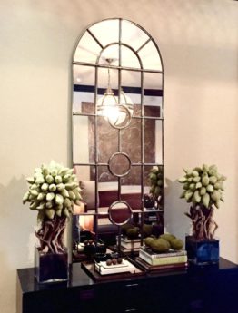 Tall Elegant Arch Window Mirror