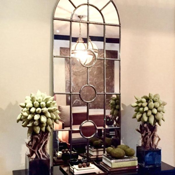 Tall Elegant Arch Window Mirror