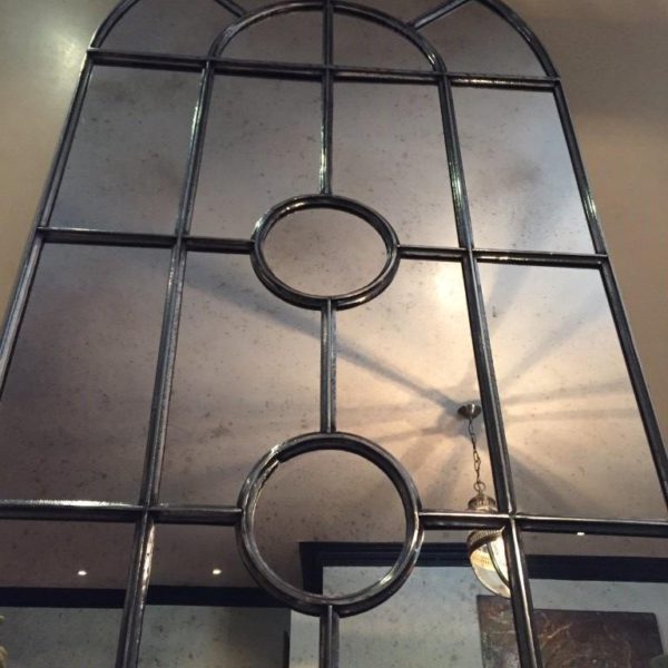 Tall Elegant Arch Window Mirror