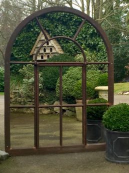 Vintage Original Architectural Window Mirror