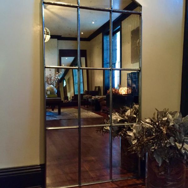 Vintage Window Mirror