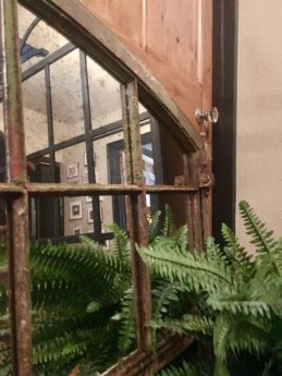 Wide Slow Arch Factory Architectural Garden Window Mirror