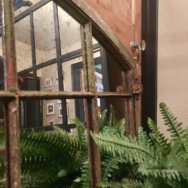 Wide Slow Arch Factory Architectural Garden Window Mirror