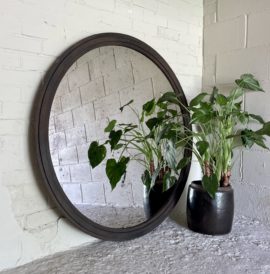 Rustic Textured Aldgate Home Circular Mirror