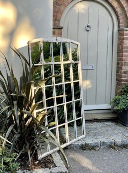 Large English Heritage Cast Iron Home and Garden Mirror