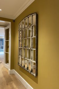 English Heritage Cast Iron Mirror this this Interior Hallway