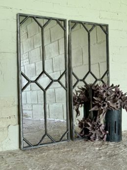 Hand Polished Interior Antique Mirror
