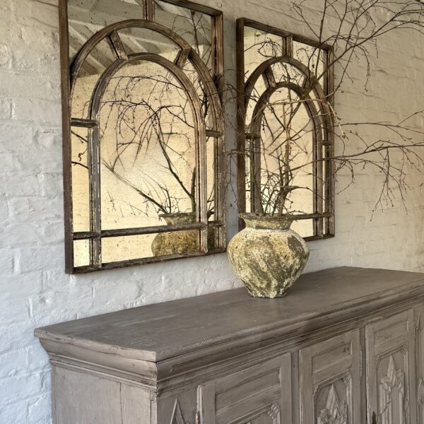 Pair-antique-mirrors