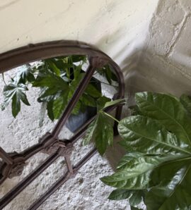 Dark Rustic Antqiue Decorative Mirror