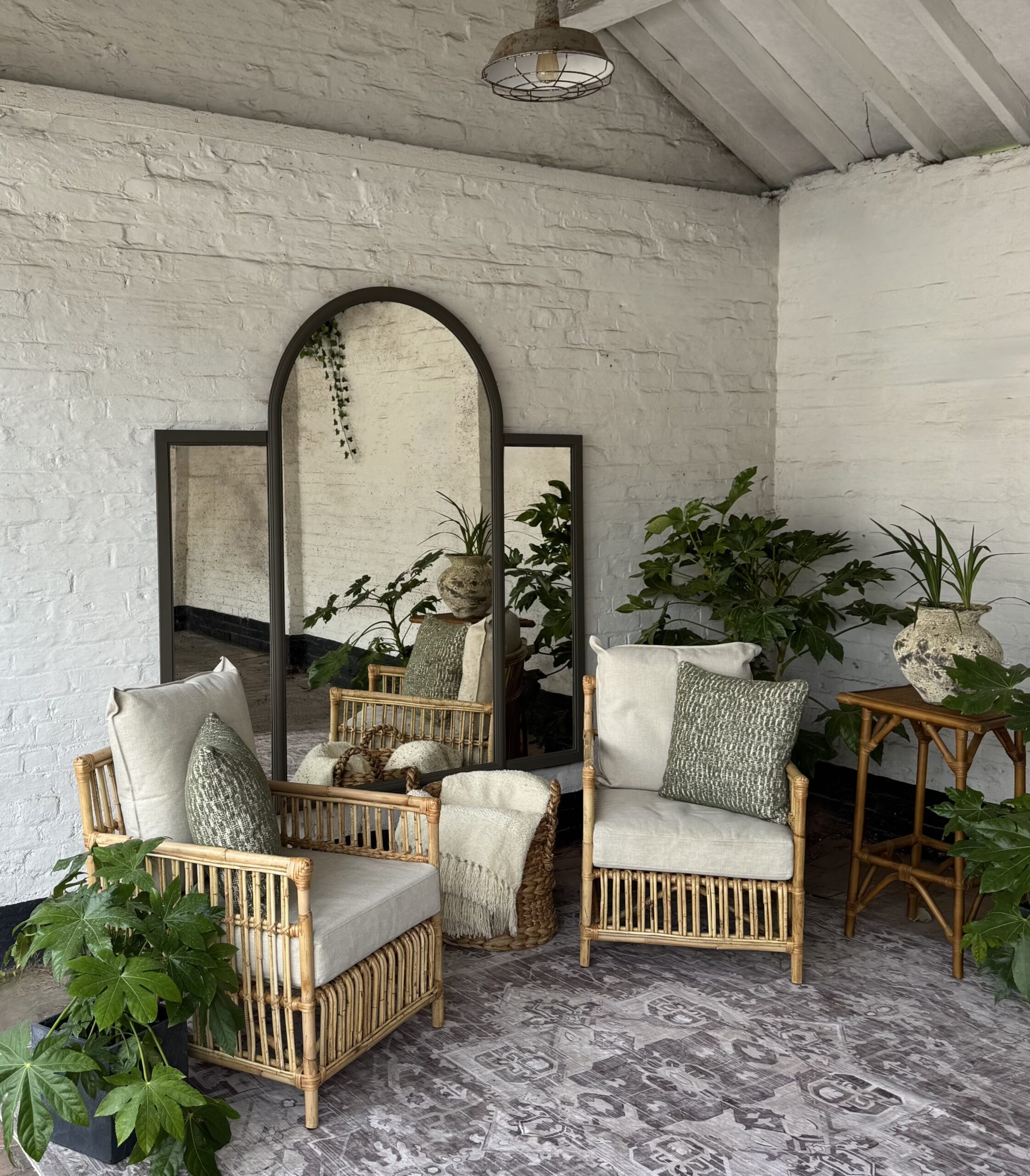 Traditional Grand Window Style Hand Crafted Bespoke Mirror Traditional Grand Window Style Hand Crafted Bespoke Mirror - Image 4